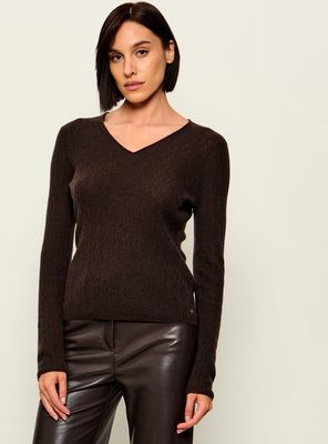 Sweter damski Marc Cain ze sklepu: Gomez Fashion Store w kategorii: Swetry damskie - zdjęcie 874714-BD9-10338_CR264W000021697