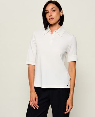 Bluzka damska na wiosnę Marc Cain ze sklepu: Gomez Fashion Store w kategorii: Bluzki damskie - zdjęcie 874714-BD9-10338_CR264W000035110