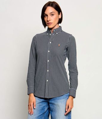Koszula damska casual Polo Ralph Lauren ze sklepu: Gomez Fashion Store w kategorii: Koszule damskie - zdjęcie 874714-BD9-10338_PR264W00006294W