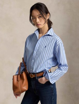 Koszula damska na wiosnę Polo Ralph Lauren ze sklepu: Gomez Fashion Store w kategorii: Koszule damskie - zdjęcie 874714-BD9-10338_PR264W00006498W