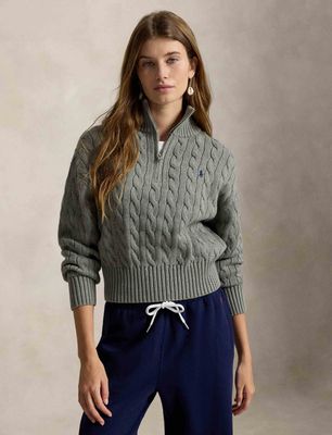 Polo Ralph Lauren - Sweter damski na zimę ze sklepu: Gomez Fashion Store w kategorii: Swetry damskie - zdjęcie 874714-BD9-10338_PR264W00007040Y