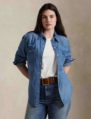 Koszula damska Polo Ralph Lauren ze sklepu: Gomez Fashion Store w kategorii: Koszule damskie - zdjęcie 874714-BD9-10338_PR264W00007845Y