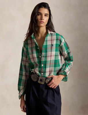 Koszula damska jesienna Polo Ralph Lauren ze sklepu: Gomez Fashion Store w kategorii: Koszule damskie - zdjęcie 874714-BD9-10338_PR264W00008649Y
