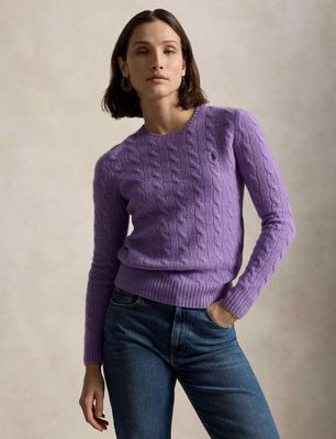 Polo Ralph Lauren - Sweter damski na zimę ze sklepu: Gomez Fashion Store w kategorii: Swetry damskie - zdjęcie 874714-BD9-10338_PR264W00008751Y