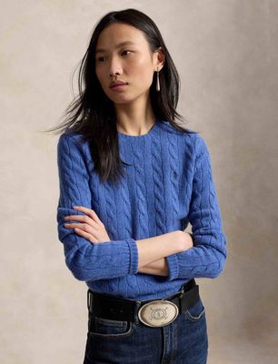 Polo Ralph Lauren - Sweter damski casualowy ze sklepu: Gomez Fashion Store w kategorii: Swetry damskie - zdjęcie 874714-BD9-10338_PR264W00008752Y