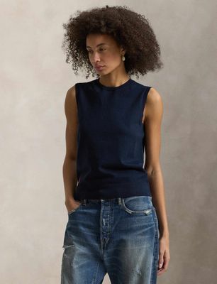 Sweter damski wiosenny Polo Ralph Lauren ze sklepu: Gomez Fashion Store w kategorii: Swetry damskie - zdjęcie 874714-BD9-10338_PR264W00009439Y