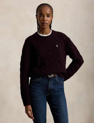 Sweter damski casual Polo Ralph Lauren ze sklepu: Gomez Fashion Store w kategorii: Swetry damskie - zdjęcie 874714-BD9-10338_PR264W00010170Y