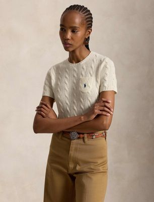 Sweter damski Polo Ralph Lauren ze sklepu: Gomez Fashion Store w kategorii: Swetry damskie - zdjęcie 874714-BD9-10338_PR264W000104IU8