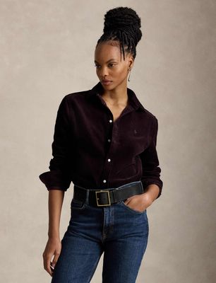 Koszula damska jesienna Polo Ralph Lauren ze sklepu: Gomez Fashion Store w kategorii: Koszule damskie - zdjęcie 874714-BD9-10338_PR264W00010578Y