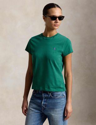 Bluzka damska casualowa na wiosnę Polo Ralph Lauren ze sklepu: Gomez Fashion Store w kategorii: Bluzki damskie - zdjęcie 874714-BD9-10338_PR264W00011185Y