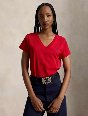Bluzka damska na wiosnę Polo Ralph Lauren ze sklepu: Gomez Fashion Store w kategorii: Bluzki damskie - zdjęcie 874714-BD9-10338_PR264W00011288Y