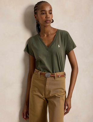 Polo Ralph Lauren - Bluzka damska casual ze sklepu: Gomez Fashion Store w kategorii: Bluzki damskie - zdjęcie 874714-BD9-10338_PR264W00011289Y