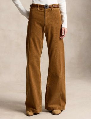 Spodnie damskie jesienne retro Polo Ralph Lauren ze sklepu: Gomez Fashion Store w kategorii: Spodnie damskie - zdjęcie 874714-BD9-10338_PR264W000125JX2