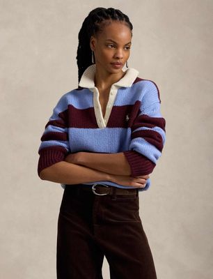 Sweter damski Polo Ralph Lauren ze sklepu: Gomez Fashion Store w kategorii: Swetry damskie - zdjęcie 874714-BD9-10338_PR264W00013014Z