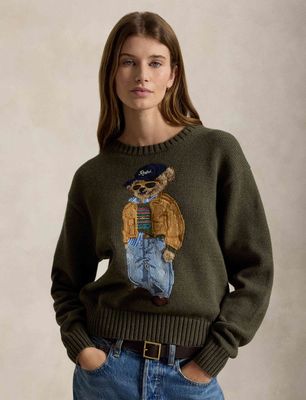 Sweter damski casual Polo Ralph Lauren ze sklepu: Gomez Fashion Store w kategorii: Swetry damskie - zdjęcie 874714-BD9-10338_PR264W00013217Z