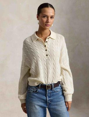 Sweter damski casualowy Polo Ralph Lauren ze sklepu: Gomez Fashion Store w kategorii: Swetry damskie - zdjęcie 874714-BD9-10338_PR264W00013419Z