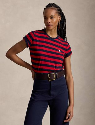 Bluzka damska Polo Ralph Lauren ze sklepu: Gomez Fashion Store w kategorii: Bluzki damskie - zdjęcie 874714-BD9-10338_PR264W00013721Z