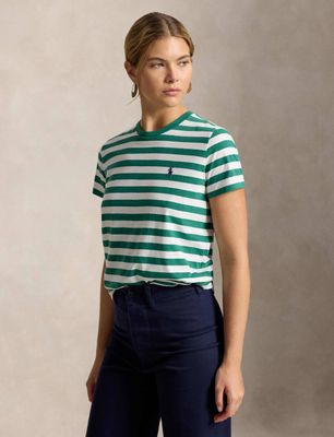 Polo Ralph Lauren - Bluzka damska casualowa ze sklepu: Gomez Fashion Store w kategorii: Bluzki damskie - zdjęcie 874714-BD9-10338_PR264W00013722Z