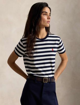 Bluzka damska Polo Ralph Lauren ze sklepu: Gomez Fashion Store w kategorii: Bluzki damskie - zdjęcie 874714-BD9-10338_PR264W00013723Z