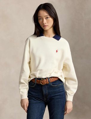 Bluza damska jesienna Polo Ralph Lauren ze sklepu: Gomez Fashion Store w kategorii: Bluzy damskie - zdjęcie 874714-BD9-10338_PR264W000138R71