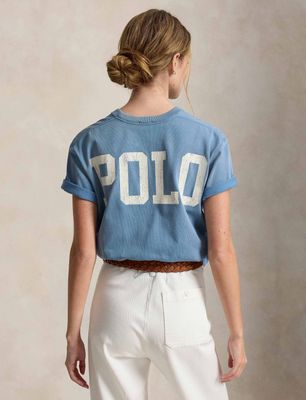 Bluzka damska na wiosnę Polo Ralph Lauren ze sklepu: Gomez Fashion Store w kategorii: Bluzki damskie - zdjęcie 874714-BD9-10338_PR264W00014224Z
