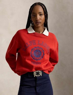 Bluza damska jesienna młodzieżowa Polo Ralph Lauren ze sklepu: Gomez Fashion Store w kategorii: Bluzy damskie - zdjęcie 874714-BD9-10338_PR264W00014725Z