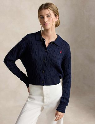 Sweter damski na zimę Polo Ralph Lauren ze sklepu: Gomez Fashion Store w kategorii: Swetry damskie - zdjęcie 874714-BD9-10338_PR264W000164E88