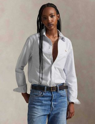 Koszula damska na wiosnę Polo Ralph Lauren ze sklepu: Gomez Fashion Store w kategorii: Koszule damskie - zdjęcie 874714-BD9-10338_PR264W000168YI1