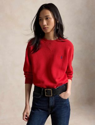 Bluza damska casualowa Polo Ralph Lauren ze sklepu: Gomez Fashion Store w kategorii: Bluzy damskie - zdjęcie 874714-BD9-10338_PR264W00017435Z