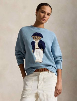 Sweter damski casual Polo Ralph Lauren ze sklepu: Gomez Fashion Store w kategorii: Swetry damskie - zdjęcie 874714-BD9-10338_PR264W00017654T