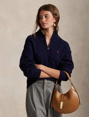 Sweter damski casual Polo Ralph Lauren ze sklepu: Gomez Fashion Store w kategorii: Swetry damskie - zdjęcie 874714-BD9-10338_PR254W000060D11