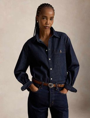 Koszula damska casual Polo Ralph Lauren ze sklepu: Gomez Fashion Store w kategorii: Koszule damskie - zdjęcie 874714-BD9-10338_PR264W00017959Z