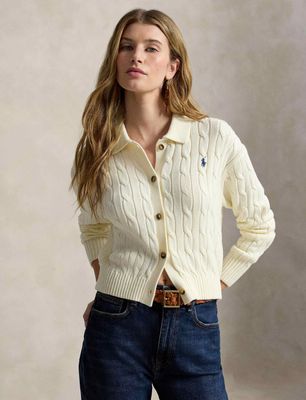 Polo Ralph Lauren - Sweter damski casualowy ze sklepu: Gomez Fashion Store w kategorii: Swetry damskie - zdjęcie 874714-BD9-10338_PR264W000164BC0
