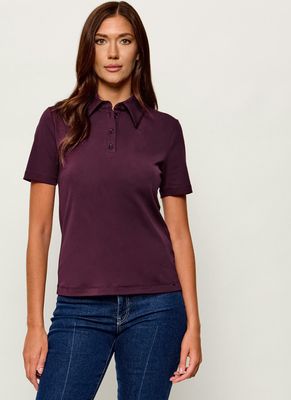 Bluzka damska na wiosnę casual Marc Cain ze sklepu: Gomez Fashion Store w kategorii: Bluzki damskie - zdjęcie 874714-BD9-10338_CR264W000058296