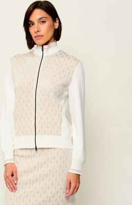 Marc Cain - Sweter damski casualowy ze sklepu: Gomez Fashion Store w kategorii: Swetry damskie - zdjęcie 874714-BD9-10338_CR264W000067182