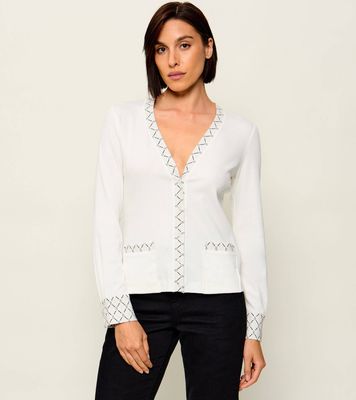 Bluzka damska Marc Cain ze sklepu: Gomez Fashion Store w kategorii: Bluzki damskie - zdjęcie 874714-BD9-10338_CR264W000071110
