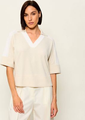 Sweter damski zimowy Marc Cain ze sklepu: Gomez Fashion Store w kategorii: Swetry damskie - zdjęcie 874714-BD9-10338_CR264W000082182