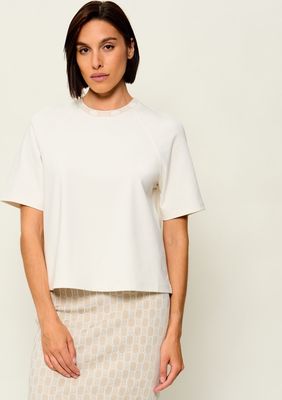 Marc Cain - Bluzka damska wiosenna ze sklepu: Gomez Fashion Store w kategorii: Bluzki damskie - zdjęcie 874714-BD9-10338_CR264W000086110