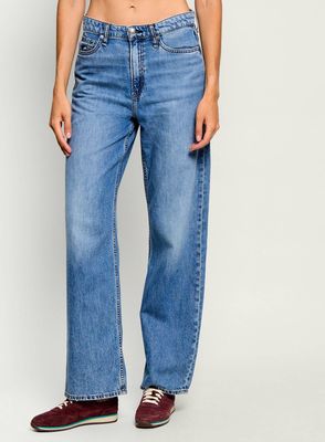Jeansy damskie w miejskim stylu Rag&Bone ze sklepu: Gomez Fashion Store w kategorii: Jeansy damskie - zdjęcie 874714-BD9-10338_RG264W000009033