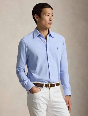 Koszula męska wiosenna elegancka Polo Ralph Lauren ze sklepu: Gomez Fashion Store w kategorii: Koszule męskie - zdjęcie 874714-BD9-10338_PR264M000013BBB