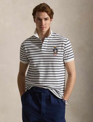 T-shirt męski casual Polo Ralph Lauren ze sklepu: Gomez Fashion Store w kategorii: T-shirty męskie - zdjęcie 874714-BD9-10338_PR264M00003171Z