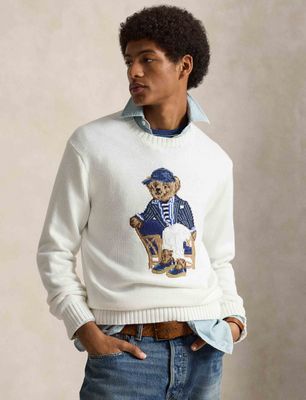 Polo Ralph Lauren - Sweter męski na zimę ze sklepu: Gomez Fashion Store w kategorii: Swetry męskie - zdjęcie 874714-BD9-10338_PR264M000041I90