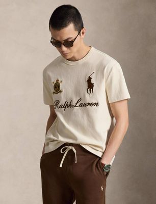 T-shirt męski na wiosnę Polo Ralph Lauren ze sklepu: Gomez Fashion Store w kategorii: T-shirty męskie - zdjęcie 874714-BD9-10338_PR264M000043LW9