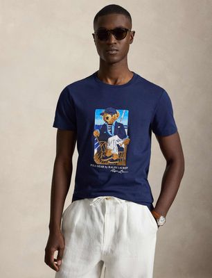 Polo Ralph Lauren - T-shirt męski młodzieżowy ze sklepu: Gomez Fashion Store w kategorii: T-shirty męskie - zdjęcie 874714-BD9-10338_PR264M00005072Z