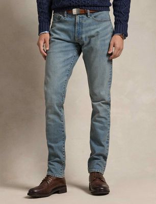 Jeansy męskie na wiosnę Polo Ralph Lauren ze sklepu: Gomez Fashion Store w kategorii: Jeansy męskie - zdjęcie 874714-BD9-10338_PR264M000057KI3