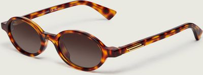 Okulary przeciwsłoneczne damskie Bottega Veneta ze sklepu: Gomez Fashion Store w kategorii: Okulary przeciwsłoneczne damskie - zdjęcie 874714-BD9-10338_BV262U000001006