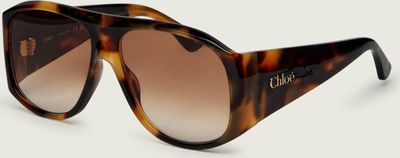 Okulary przeciwsłoneczne damskie Chloe ze sklepu: Gomez Fashion Store w kategorii: Okulary przeciwsłoneczne damskie - zdjęcie 874714-BD9-10338_CH262W000001005
