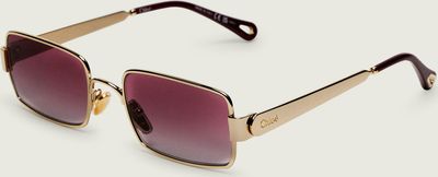 Okulary przeciwsłoneczne damskie Chloe ze sklepu: Gomez Fashion Store w kategorii: Okulary przeciwsłoneczne damskie - zdjęcie 874714-BD9-10338_CH262W000003004
