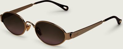 Okulary przeciwsłoneczne damskie Chloe ze sklepu: Gomez Fashion Store w kategorii: Okulary przeciwsłoneczne damskie - zdjęcie 874714-BD9-10338_CH262W000004004