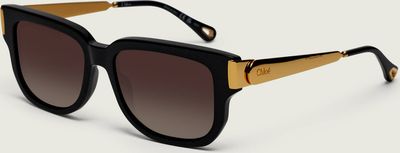 Okulary przeciwsłoneczne damskie Chloe ze sklepu: Gomez Fashion Store w kategorii: Okulary przeciwsłoneczne damskie - zdjęcie 874714-BD9-10338_CH262W000013001